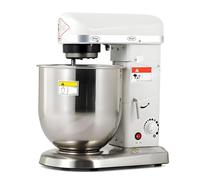 5L 3-speed electric planetary mixer, for commercial use with | litre capacity, 3 adjustable speeds, supplied with bowl, suitable for pastry and bread making in the domestic sector.