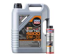 5L 5W30 Liqui Moly Top Tec 4200 Bmw Ll Porsche 8973 + Oil Additive 300Ml