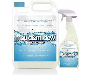 5L + 750ml of Pro-Kleen Mould & Mildew Remover, Killer & Cleaner Super Concentrate Spray