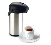 5L Airpot Flask Garden Tea Coffee Stainless Steel Pump Action Hot Drinks Vacuum Air Pot Catering Serving Pot