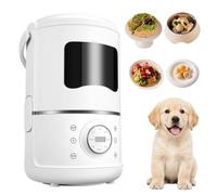 5L Automatic Pet Food Maker, Stainless Steel Fresh Dog & Cat Food Processor with Self-Cleaning, Steam & Blend in One, for Home Use
