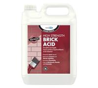 5L BOND-IT High Strength Brick Acid Cleaner CONCRETE MORTAR PATIO OIL Light, 6% Hydrochloric Acid Remove Oil Stains And Grease From Tiles, Paving and Brickwork