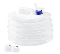 5L Collapsible Water Container, Large Capacity Foldable Water Carrier with Tap, Household Storage Water Bucket Lightweight Portable Water Carrier with Handle for Hiking Camping BBQ Picnic Outdoor Use
