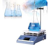 5L Digital Magnetic Stirrer, 600W Heating & Stirring Hot Plate with Led Digital Display/Intelligent Button for School, Classroom, Scientific Research