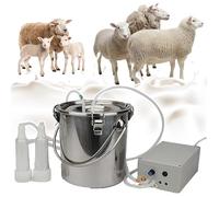 5L Electric Pulsating Vacuum Cow Milking Machine, with Vacuum Pump, Simulated Manual Milking / Protect The Udders, Automatic Stop When Full, for Cows And Goats,Sheep ,5L,Sheep