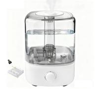 5L Humidifier for Bedroom and Large Rooms, Top Fill Cool Mist Ultrasonic Air Humidifier with Long Lasting Up to 40 Hours, Quiet Operation, 360 Degree Rotating Nozzle and Essential Oil Box