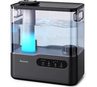 5L Humidifiers for Bedroom Large Room, 36H Top Fill Cool Mist Humidifier with Essential Oil Tray, 7-Color Mood Light, Timer, Quiet Ultrasonic Humidifier for Home, Baby Nursery, Plants