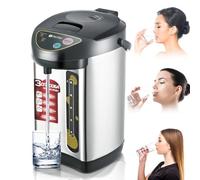 5L Instant Hot Water Dispenser, 5 Temperature Adjustment Thermo Pot, 2 Temperature Adjustment Thermo Pot, 24H Timer, With 2 Dispensing Ways, Auto Re-Boil & Rotatable Base, for Home Office Brewing