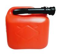 5L Jerry Can for Petrol Diesel Fuel with Spout, Emergency Backup Fuel Storage for Cars, Motorcycles, Vans - Compact 5L Fuel Can, Petrol Can Spout for Easy Refuelling (RED 5 L)
