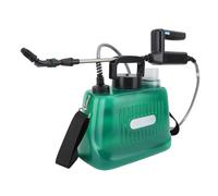 5L Large Capacity Electric Sprayer, Compact Portable Pump Sprayer with Battery Powered Sprayer Wand, Multifunctional Garden Sprayer for Gardening, (Green)