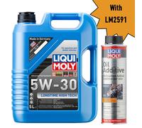 5L Liqui Moly 9507 Longtime High Tech 5W-30 Engine Oil + LM2591 Oil Additive
