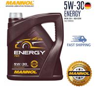Mannol Energy 5W30 Fully Synthetic Engine Oil - 5L