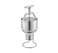 5L Manual Donut Depositor & Plunger Batter Dispenser 6 Adjustable Thicknesses for Perfect Donuts Easy to Use Ideal for Home & Commercial Baking Safety Certified