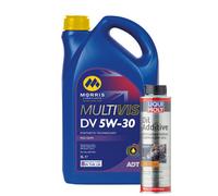 5L Morris 5W30 Fully Synthetic Engine Oil Multivis Adt Dv + Oil Additive 300Ml