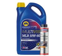 5L Morris Multivis Mlr 10W60 Fully Synthetic Engine Oil Api Sn/cf +Oil Additive