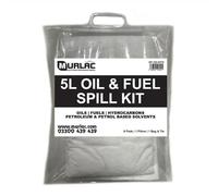 5L Oil & Fuel Spill Kit - UK Manufactured - Oil & Fuel & Hydrocarbons