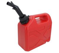 5L Plastic Fuel Jerry Can & Auto Spout Petrol Diesel Storage 5 Litre Made in Italy