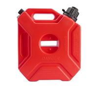 5L Portable Fuel Storage Tank with Lock & Keys - Durable Plastic Fuel Tank, Secure Leak-Proof Design for Outdoor, Emergency, or Equipment Use