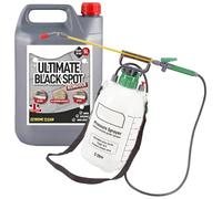 5L Pressure Sprayer & Black Spot Remover Ideal For Patio, Block Paving, Stone, Path & Driveways Powers Through Stubborn Dirt & Grime 5 Litres