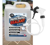 5L Ready To Use Path & Patio Sealant For Stone Surfaces Patios, Paths & Driveways With Convenient Long Hose Trigger (1)