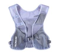 5L Running Vest for Women & Men, Reflective Hydration Backpack, Lightweight and Adjustable Hydration Pack for Outdoor Sports, Cycling, Climbing and Hiking (grey)