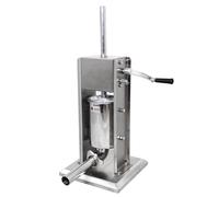 Sausage Stuffer Kit Filler Maker 5L 304 Stainless Steel Heavy Duty Commercial Meat Machine Vertical Manual 2 Speeds