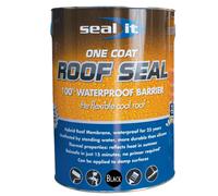 5L Seal It One Liquid Membrane Coat Roofing Black