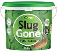 5L Slug Gone Wool Pellets - Slug & Snail Pellets - Eco-Friendly Wool Pellets - Use Around Both Edible And Ornamental Plants