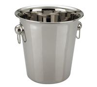 Champagne Wine Ice Bucket 4 Litre in High Polished Stainless Steel