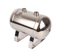 5L Steel Gas Storage Tank Air Reservoir Can 4-Port