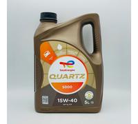 5L TotalEnergies Quartz 5000 15W-40 Total Engine Oil - 5 Litres
