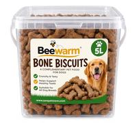 5l tub beef Gravy Bones Dog Biscuits, Crunchy Treats for Dogs