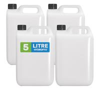 5L Water Container - Food Safe HDPE Plastic Can with Secure Screw Cap - Compact, Portable, BPA-Free - Ideal for Camping, Caravans, Emergency Water Storage - 1, 2 or 4 Pack Options (4)