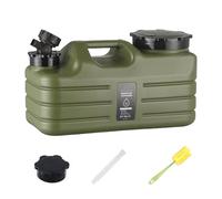 5L Water Container with Tap, Portable PE Water Bucket with Tap, BPAFree Water Carrier, Easy Clean Camping Water Containers with Pipe Portable Outdoor Camping Water Storage Carrier Jug Water Tank