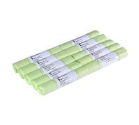 5L x 500 Tie Handle Compostable Kitchen Caddy Liners - Food Waste Bin Liners - EN 13432-5 litre Bags
