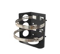 5lb Propane Tank Mounting Bracket 8 Inch Cylinder Mounting Bracket Heavy Duty Propane Tank Holder with Adjustable 304 Stainless Steel Straps for Truck, Car, RV, Trailer, Jeep, Boat