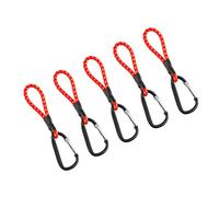 5lots Strong Elastics Ropes Security Cord Tent Camping Bungee Bikes Cord for Mountaineering and Camping Elastics Rope with Hook