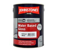 5LTR - JOHNSTONES TRADE AQUA GLOSS BRILLIANT WHITE