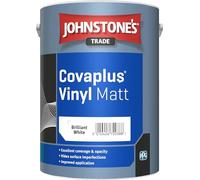 5LTR - JOHNSTONES TRADE COVAPLUS MATT EMULSION BRILLIANT WHITE
