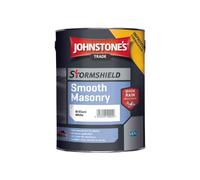 5LTR - JOHNSTONES TRADE STORMSHIELD SMOOTH MASONRY BRILLIANT WHITE