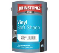 5LTR - JOHNSTONES Trade Vinyl Soft Sheen Emulsion Brilliant White