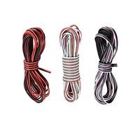 5m 10m 2/3/4/5Pin L Strip Light Wire CabIe Compatible With WS2812B WS2811 SK6812 5050 2835 5730 EIectric Extension CabIe Wire(10m,5pin 18AWG Wire)