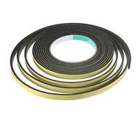 5M 10M 2mm/3mm Single Sided Adhesive Waterproof Weather Stripping Foam Sponge Rubber Strip Tape for Window Door Seal Strip DUO ER (Width : 5M 10mmx3mm)