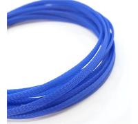 5M/10M Braided Cable Sleeve | 4-16mm PET Extension Cover with Nylon Sheath for Wire Insulation (Blue, 20mm, 10m)