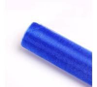 5M 10M Tulle Roll Crystal Fabric Organza Tulle Roll Spool Wedding Decoration Birthday Party Kid Baby Shower Christmas Decoration-Royal Blue,48CM X 10M