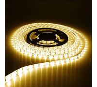 5M 12v LED Caravan Van Campervan Interior Exterior IP65 Waterproof Light Motorhome Camper Boat Bright Warm White Under Cabinet Lighting (IP65 - Warm White)