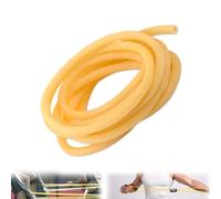 5M/16.40FT Length Natural Latex Tube Surgical Band Tubing Rubber Hose ID 1.75mm OD 4.5mm(Beige)
