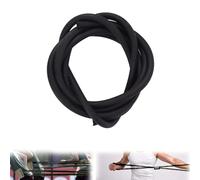 5M/16.40FT Length Natural Latex Tube Surgical Band Tubing Rubber Hose ID 1.7mm OD 4.5mm(Black)