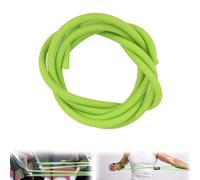5M/16.40FT Length Natural Latex Tube Surgical Band Tubing Rubber Hose ID 1.7mm OD 4.5mm(Green)