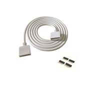 5M 16.4ft 5 Color RGBW Extension Cable LED Strip Connector Extension Cable Cord Wire 5 Pin LED Connector for SMD 5050 3528 2835 RGBW LED Light Strip